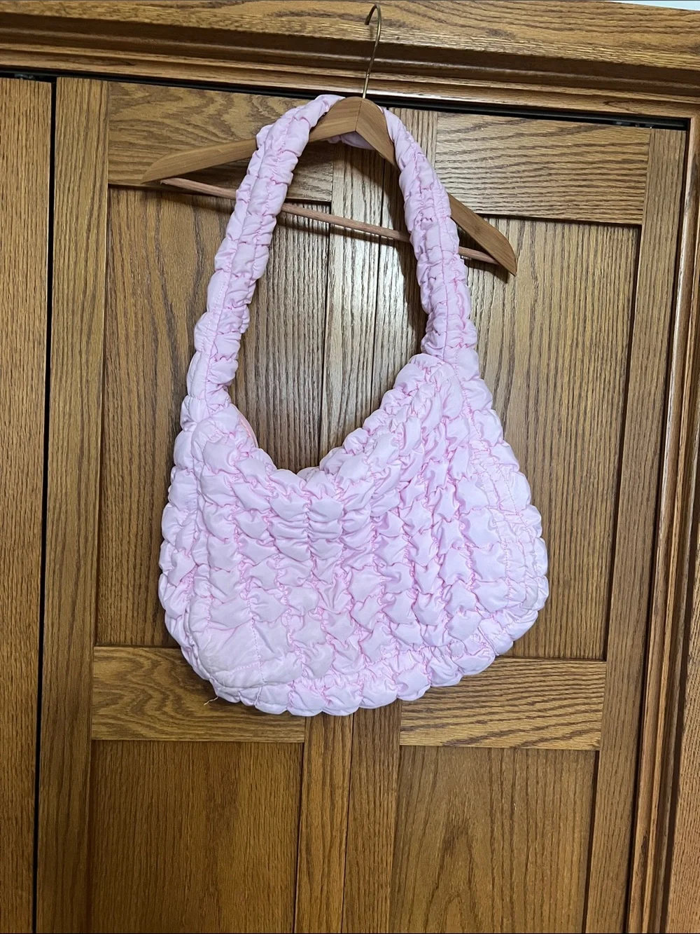 wild fable Pink Quilted Shoulder Bag